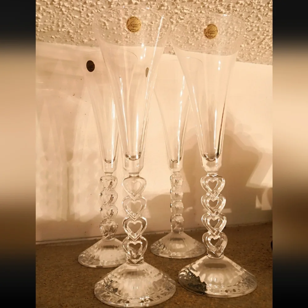 SALE Special Occasion ♥️ Stem Glasses set of 4 - Picture 3 of 4